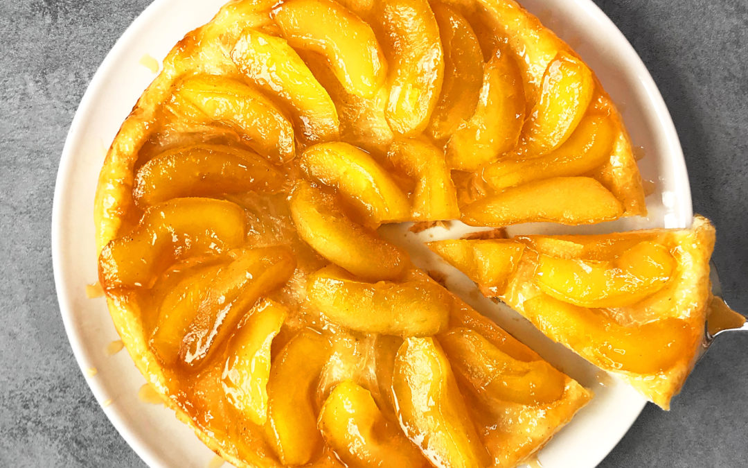 Weltbeste vegane Tarte Tatin, ein “Upside down” gebackener Apfelkuchen