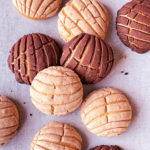 Mexicanische Conchas mit Zimt und Schokolade